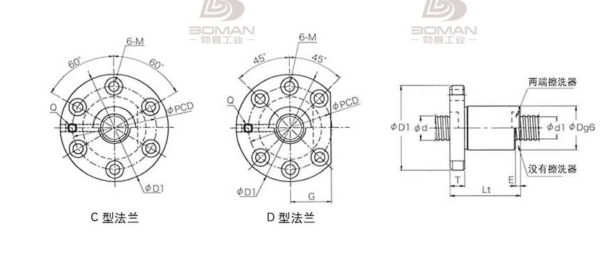 KURODA GD3205KT-CDPR 上海黑田精工丝杆