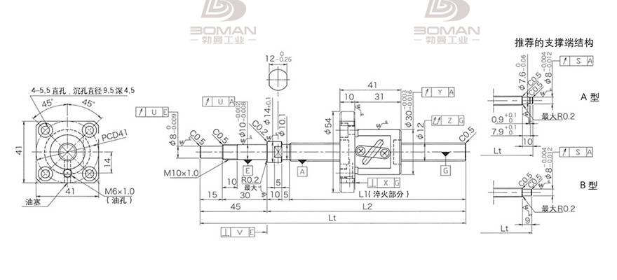 KURODA GP1204DS-AAPR-0300B-C3F 黑田精工的丝杆比thk的贵吗